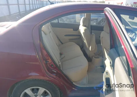 2007 Hyundai Accent Gls from USA, damaged, VIN KMHCN46C17U106043